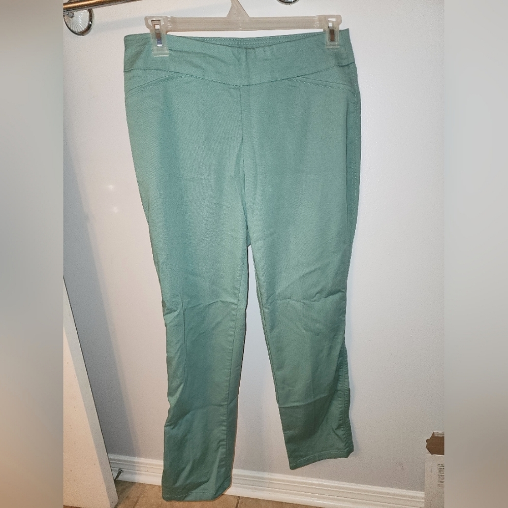 Croft & Barrow Effortless Stretch Pull-On Straight-Leg Pants